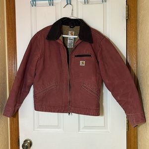 Sandstone distressed color Carhartt jacket, size M